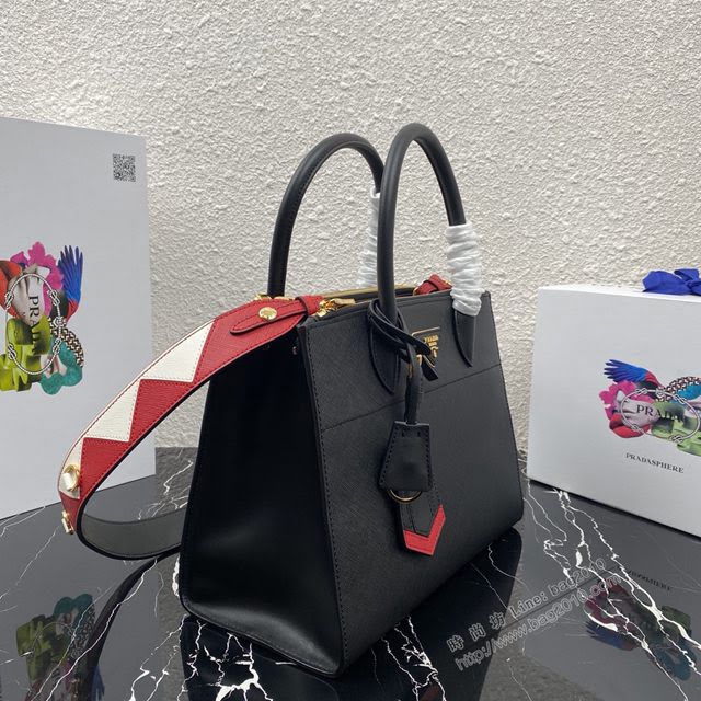 prada女包 普拉達專櫃經典爆款手提女包 1BA102 PRADA Esplanade Saffiano手袋 prada肩背包  pyd2289